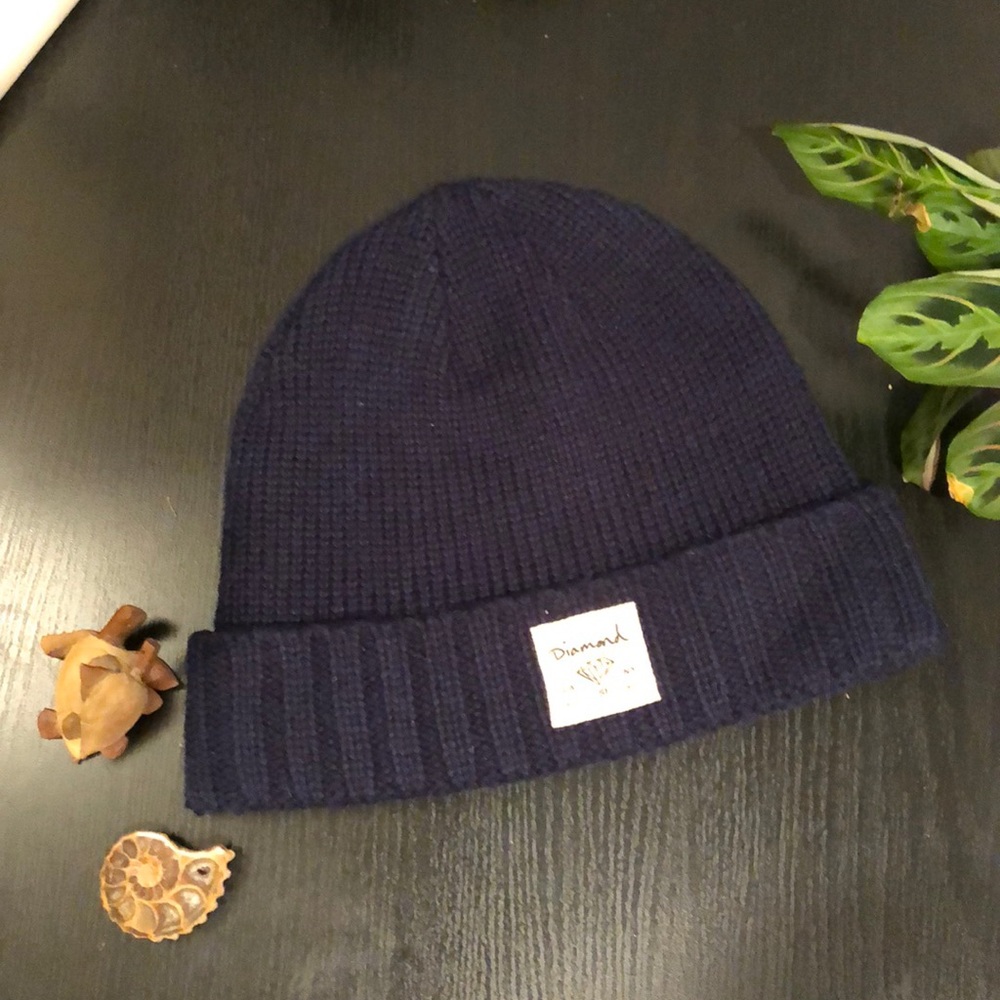 Diamond Supply Co. Navy Beanie